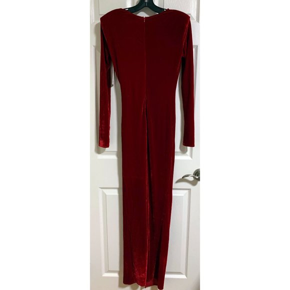 Red Velvet Maxi Dress, NWT! - Picture 7 of 8